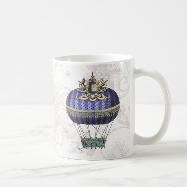 Baroque Balloon With Temple Coffee Mug (Right)