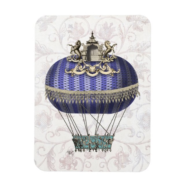 Baroque Balloon With Temple Magnet (Vertical)