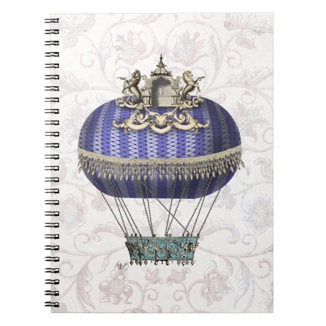 Baroque Balloon With Temple Notebook (Front)