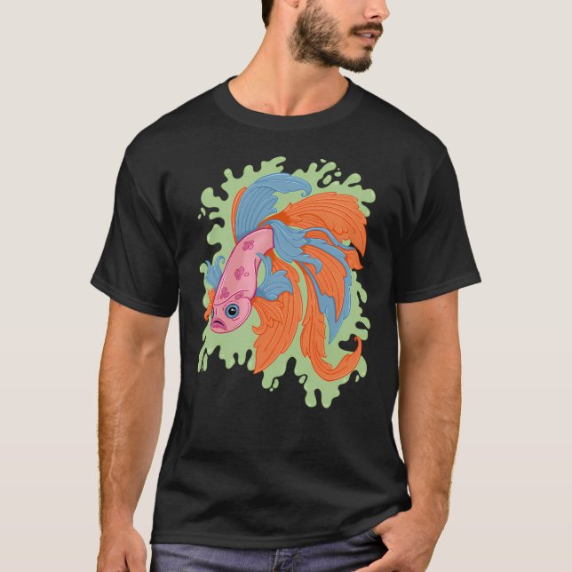 Baroque Betta 1: Bright T-Shirt (Front)