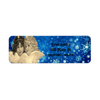 Baroque Classic Angels Return Address Label