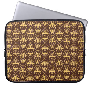 Baroque Damask #2 @ Sonoletre Laptop Sleeve