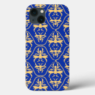 Baroque Damask #5 @ Sonoletre iPhone 13 Case
