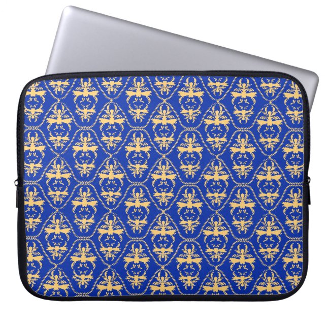 Baroque Damask #5 @ Sonoletre Laptop Sleeve (Front)