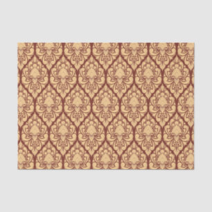 Baroque Damask Brocade on Any Background Decoupage Tissue Paper