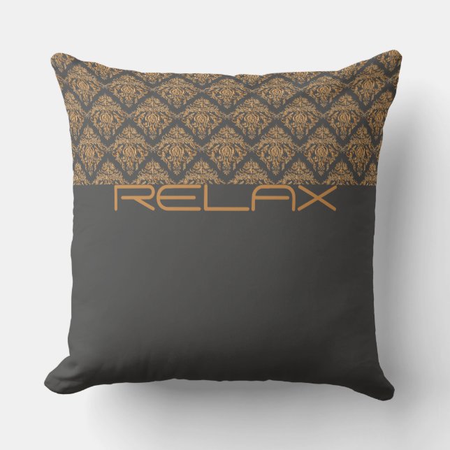 Baroque Damask - Pillow (Front)