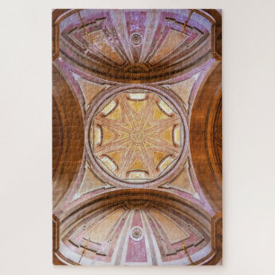 Baroque dome of the Santo Antonio de Lisboa Church Jigsaw Puzzle