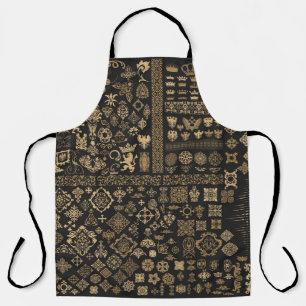 Baroque elements: mega set pattern. apron