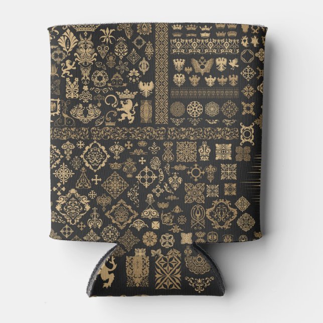 Baroque elements: mega set pattern. can cooler (Front)