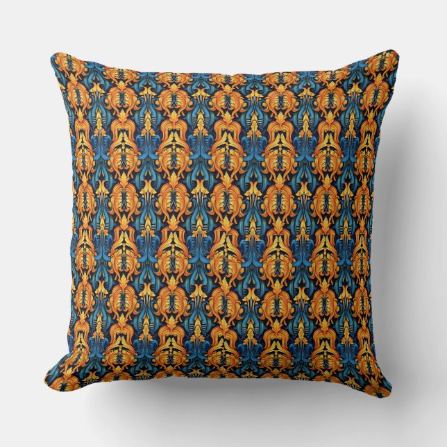 Baroque Fire and Ice Cushion (Front)