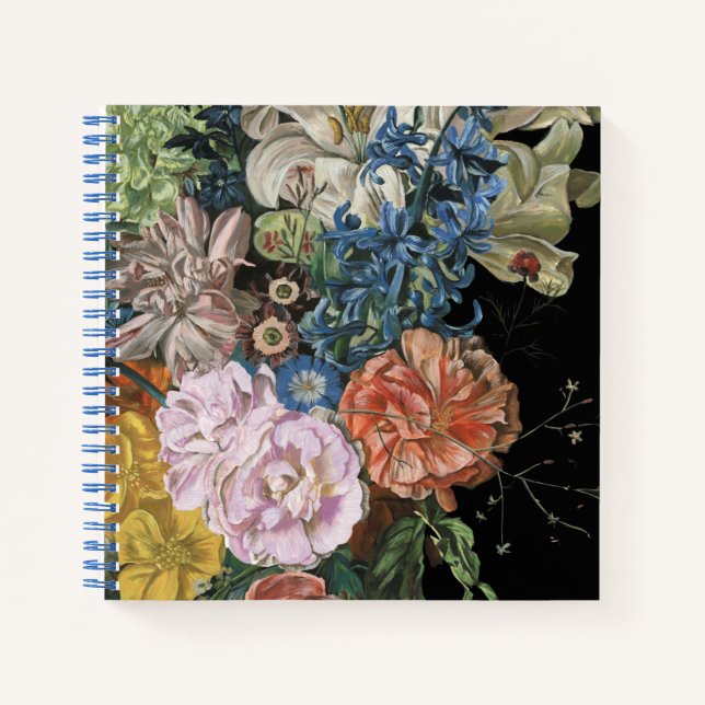 Baroque Floral - Bouquet Notebook (Front)