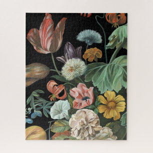 Baroque Floral - Bouquet of Flowers Jigsaw Puzzle