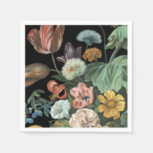 Baroque Floral - Bouquet of Flowers Napkin