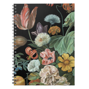 Baroque Floral - Bouquet of Flowers Notebook