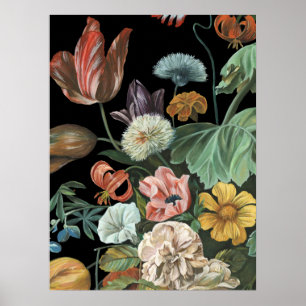 Baroque Floral - Bouquet of Flowers Poster