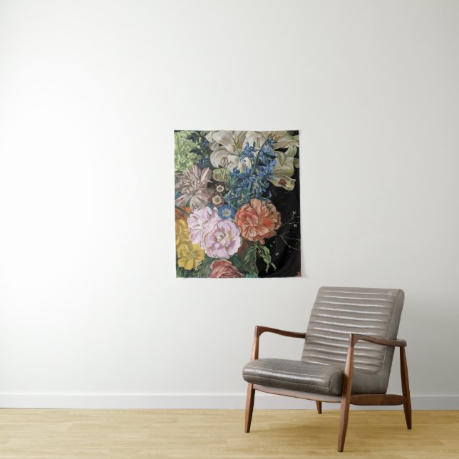 Baroque Floral - Bouquet Tapestry (In Situ)
