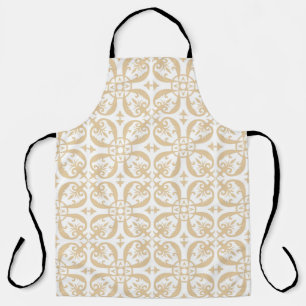 Baroque floral pattern vintage seamless. Victorian Apron