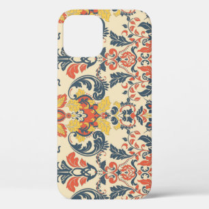 Baroque Floral: Vintage Classic Wallpaper. iPhone 12 Case