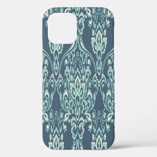 Baroque Floral Vintage Wallpaper iPhone 12 Case