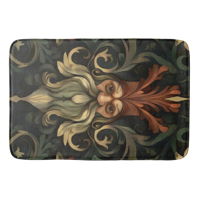 Baroque Forest Spirit Bath Mat (Front)