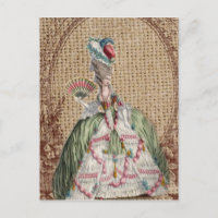 baroque french country burlap Marie Antoinette