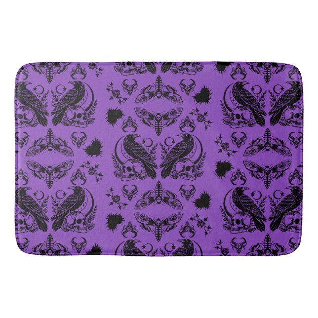 Baroque Gothic Pattern Bath Mat (Front)