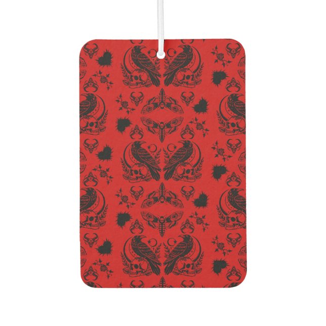 Baroque Gothic Pattern Car Air Freshener (Front)