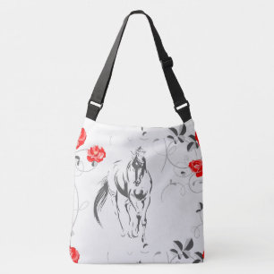 Baroque Horse Cross-Body Bag