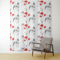 Baroque Horse Tapestry