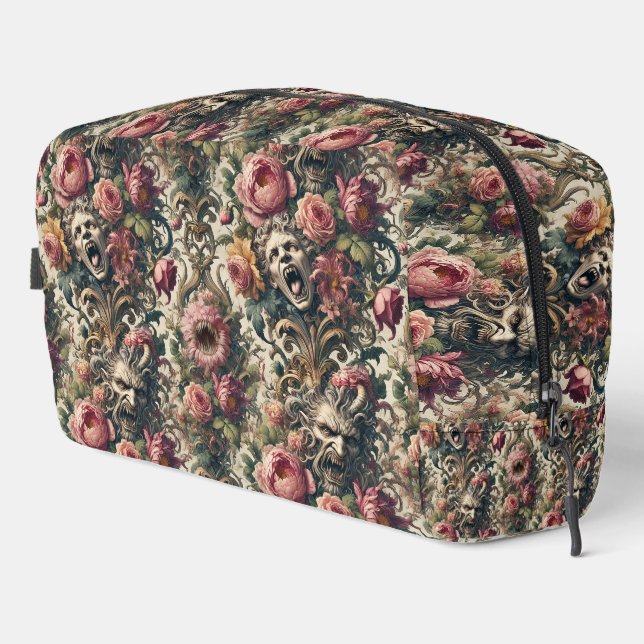 Baroque Hunger Pains – Gothic Victorian Dopp Kit (Right Corner)