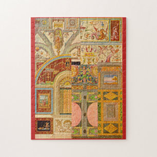 baroque Italian motifs collage Jigsaw Puzzle