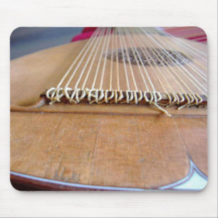 Baroque lute mouse pad