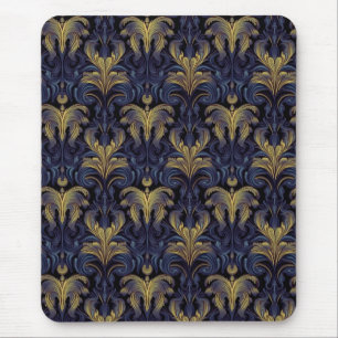 Baroque Midnight Opulence Mouse Pad