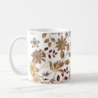 Baroque Oil Colour flowers Coffee Mug