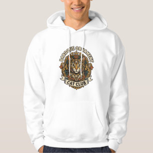 Baroque Ornament Cat Cat Lover Gift - Baroque Orna Hoodie