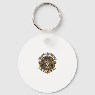 Baroque Ornament Cat Cat Lover Gift - Baroque Orna Key Ring