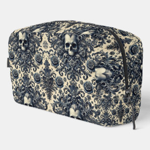 Baroque Punk – Gothic Skull  Dopp Kit