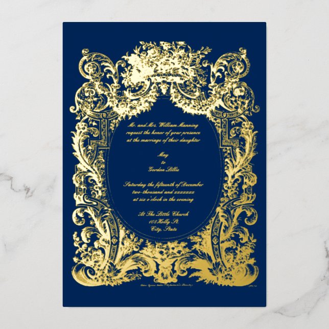 Baroque Rococo Wedding (Front)