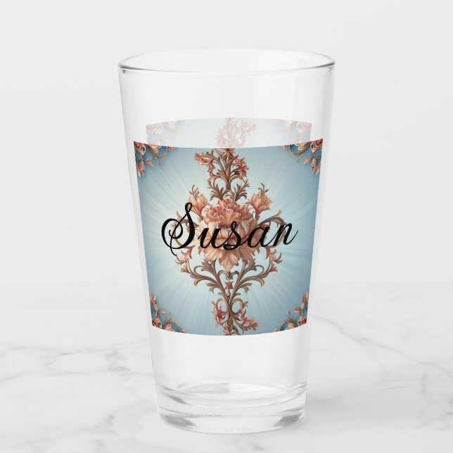 Baroque Rose Glass (Front)