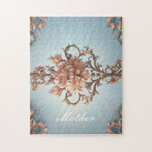 Baroque Rose Jigsaw Puzzle