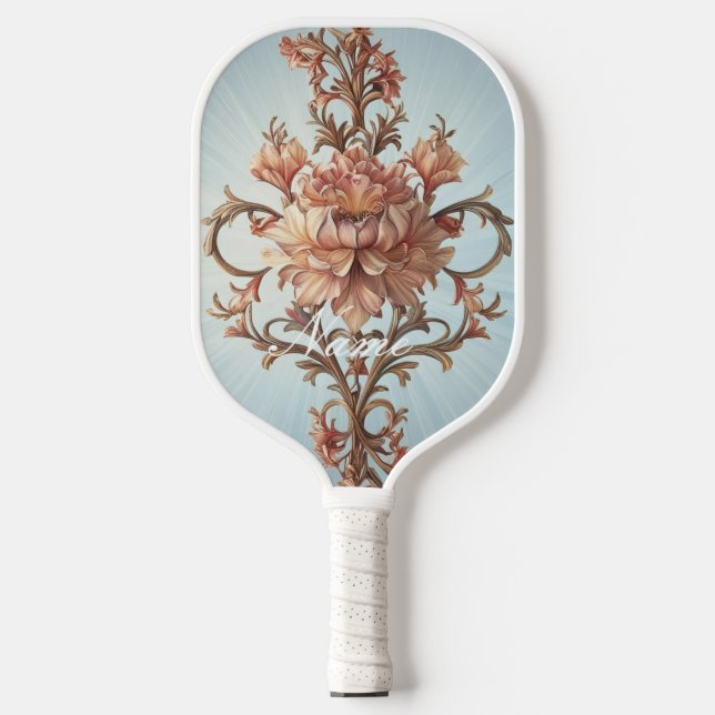 Baroque Rose  Pickleball Paddle (Front)
