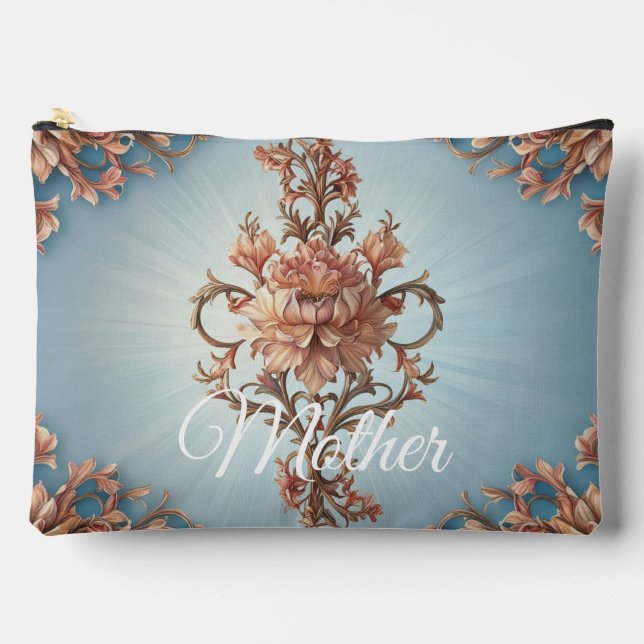 Baroque Rose Print Cut Sew Bag (Front)