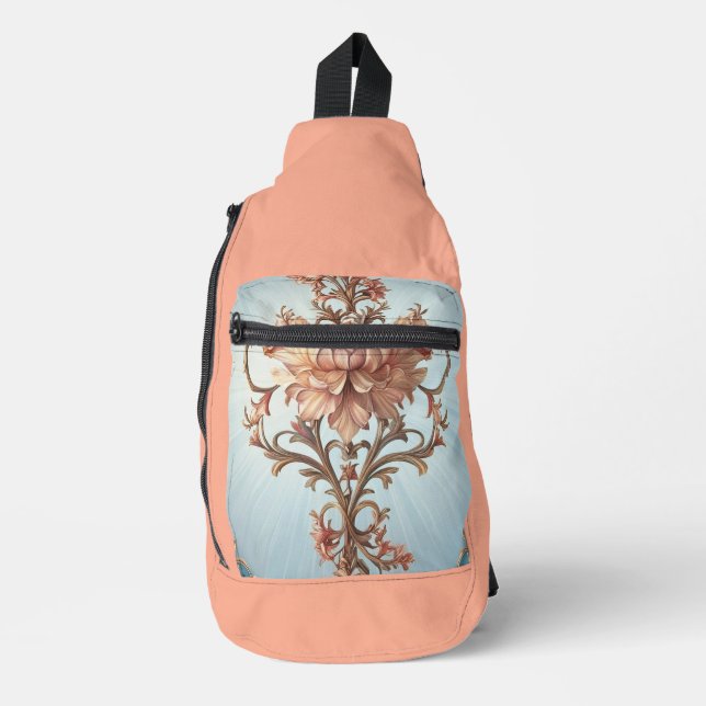 Baroque Rose  Sling Bag (Front)