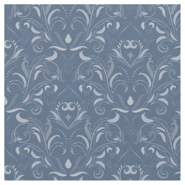 Baroque seamless pattern fabric (Close Up)