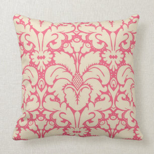 Baroque style damask background 2 cushion