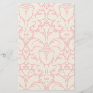 Baroque style damask background 2 stationery