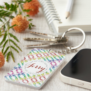 baroque style element key ring