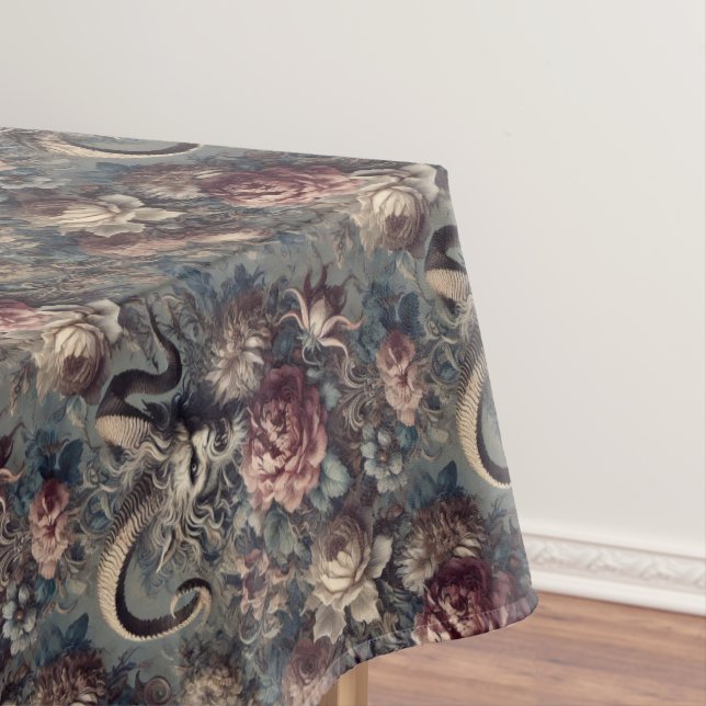 Baroque the Beast – Gothic Medium Pattern Tablecloth (In Situ)