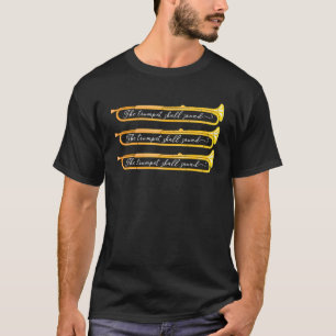 Baroque trumpet player natural trumpet Handel's T-Shirt