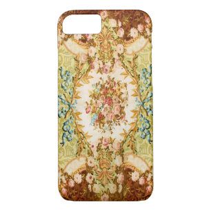 Baroque Victorian floral rose tapestry iPhone 8/7 Case
